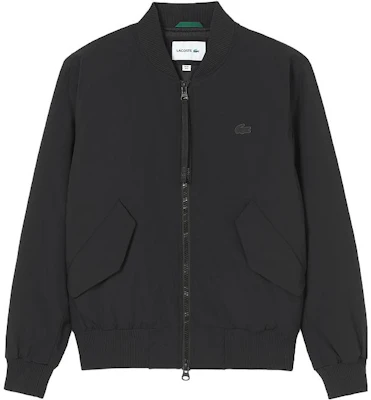 LACOSTE 黑色商务休闲棒球领拉链夹克 BH4455 Buy LACOSTE 黑色商务休闲棒球领拉链夹克 BH4455