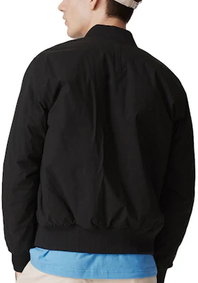 LACOSTE 黑色商务休闲棒球领拉链夹克 BH4455 Shop LACOSTE 黑色商务休闲棒球领拉链夹克 BH4455