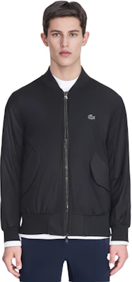 LACOSTE 黑色商务休闲棒球领拉链夹克 BH4455 Purchase LACOSTE 黑色商务休闲棒球领拉链夹克 BH4455