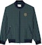 Order LACOSTE 藍色格紋拉鍊飛行夾克 BH1178-QRN