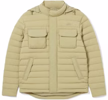 LACOSTE Camel Quilted Down Jacket with Removable Hood – Warm & Stylish. BH8537-CB8 LACOSTE Camel Quilted Down Jacket with Removable Hood – Warm & Stylish. BH8537-CB8