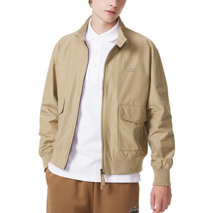 LACOSTE  Camel Solid Minimalist Zip-Up Jacket BH8540-CB8 圖 4