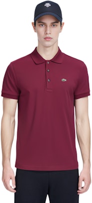 LACOSTE Casual Business Short Sleeve Polo Shirt Bordeaux Red. PH6348-476 Shop LACOSTE Casual Business Short Sleeve Polo Shirt Bordeaux Red. PH6348-476