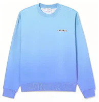 Order LACOSTE Casual Crewneck Long Sleeve Sweatshirt Blue. SH9229 TFI