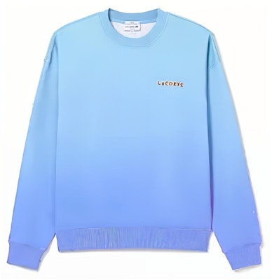 LACOSTE Casual Crewneck Long Sleeve Sweatshirt Blue. SH9229 TFI Order LACOSTE Casual Crewneck Long Sleeve Sweatshirt Blue. SH9229 TFI
