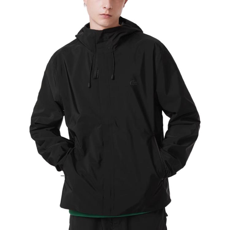 LACOSTE  Casual Solid Color Hooded Drawstring Jacket. BH5978 圖 4
