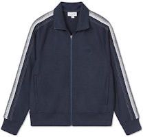 LACOSTE Casual Stand Collar Sweatshirt Jacket in Dark Blue. SH5365 LACOSTE Casual Stand Collar Sweatshirt Jacket in Dark Blue. SH5365
