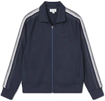 Order LACOSTE Casual Stand Collar Sweatshirt Jacket in Dark Blue. SH5365
