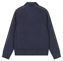 Lookbook LACOSTE Casual Stand Collar Sweatshirt Jacket in Dark Blue. SH5365