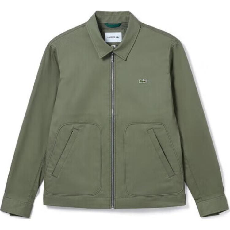 LACOSTE  Classic Casual Water-Resistant Zip Jacket Army Green BH1159 -316 圖 2