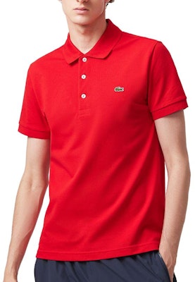 LACOSTE 經典版透氣短袖刺繡標誌POLO衫 PH7937 1