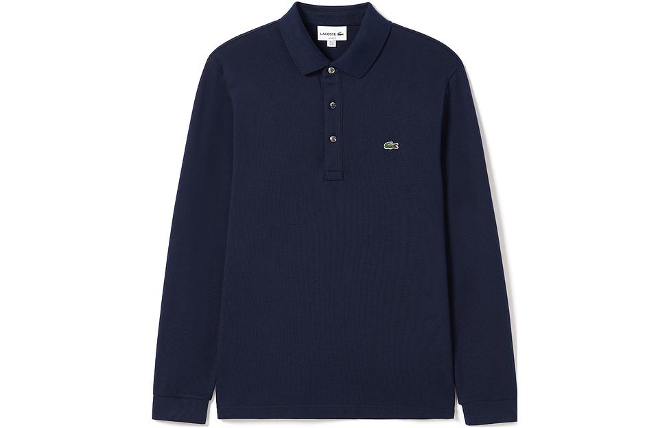 Sizing LACOSTE 經典版透氣長袖POLO衫刺繡Logo PH6254