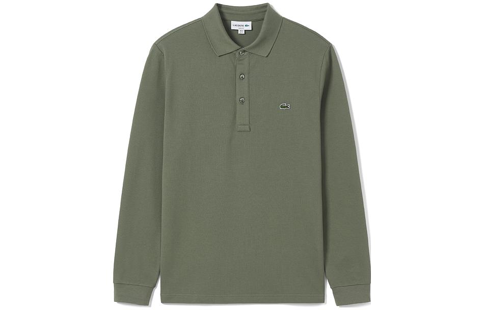Cheap LACOSTE 經典版透氣長袖POLO衫刺繡Logo PH6254