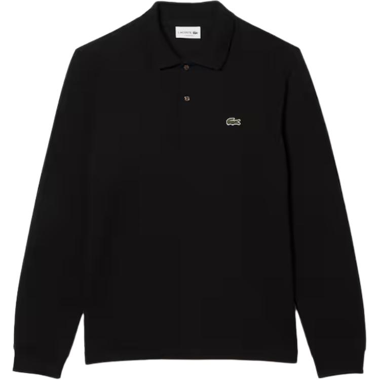 LACOSTE  Classic Logo Long-Sleeve Polo Shirt - Retro, Casual, Breathable Cotton. L1312