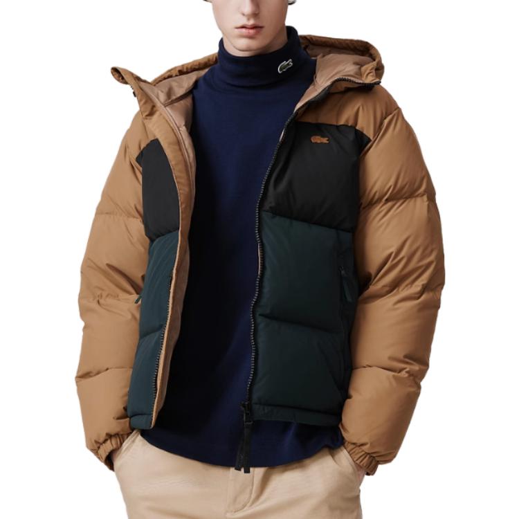 Lacoste  Colorblock Hooded Down Jacket - Warm and Stylish BH4485-TPV 圖 3
