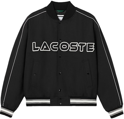 LACOSTE Jaket Baseball Logo Colorblock Hitam BH5971-031 Buy LACOSTE Jaket Baseball Logo Colorblock Hitam BH5971-031