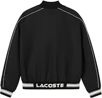 Lookbook LACOSTE 拼色標誌棒球外套 黑色 BH5971-031