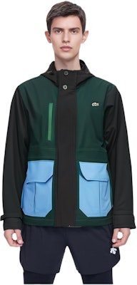 LACOSTE Jaket Hoodie Desain Kantong Colorblock BH0556-NDN Shop LACOSTE Jaket Hoodie Desain Kantong Colorblock BH0556-NDN