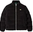 Order LACOSTE Corduroy Zip-Up Jacket Black Solid Color Stand Collar BH7141-031