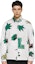 Details for LACOSTE Dinosaur Print Colorblock Zip-Up Jacket with Stand Collar. BH4610