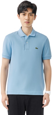 Lacoste 刺繡款短袖POLO衫 淺藍色 L1221-148969+HBP Shop Lacoste 刺繡款短袖POLO衫 淺藍色 L1221-148969+HBP