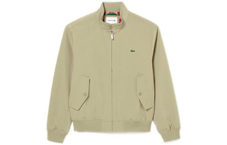 LACOSTE  French Style Harrington Waterproof Zip Jacket Beige BH6242-CB8 圖 2