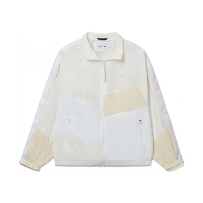 LACOSTE FW23 Colorblock Zip Jacket Light Orange BH5949-QIM