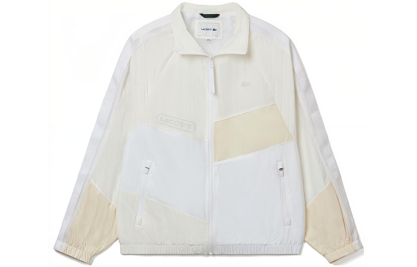 Order LACOSTE  FW23 Colorblock Zip Jacket Light Orange BH5949-QIM