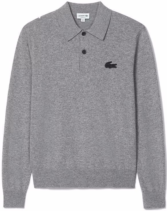 lacoste-grey-knit-long-sleeve-polo-shirt-casual-style-ah-2504-yrd
