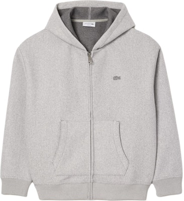 라코스테 그레이 솔리드 집업 후드티. SH4106-CCA Buy 라코스테 그레이 솔리드 집업 후드티. SH4106-CCA