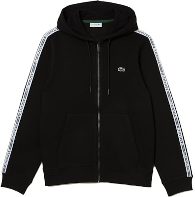 LACOSTE Half-Zip Striped Sweatshirt Black. SH5065 Order LACOSTE Half-Zip Striped Sweatshirt Black. SH5065