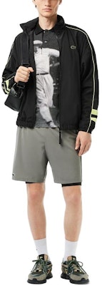 LACOSTE Hooded Jacket with Logo Print BH5983-6VT Lookbook LACOSTE Hooded Jacket with Logo Print BH5983-6VT