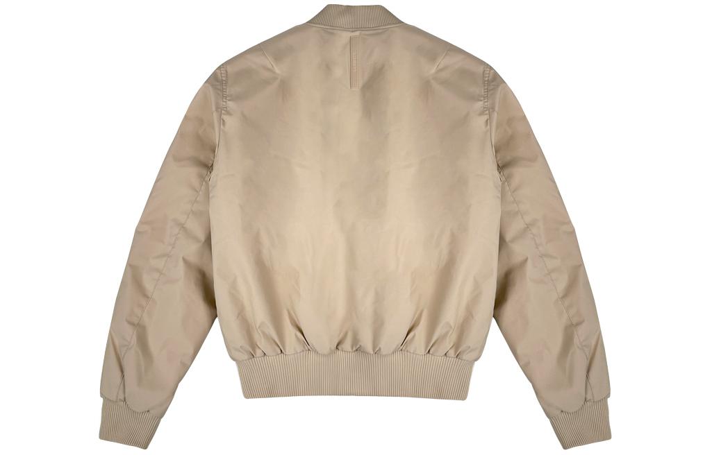 LACOSTE  Khaki Zip-Up Solid Color High Neck Jacket. BH0549-51 圖 3