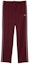 Order LACOSTE Knit Sweatpants Brown Red with Animal Graphic and Lace-Up Design. XH1412-YUP