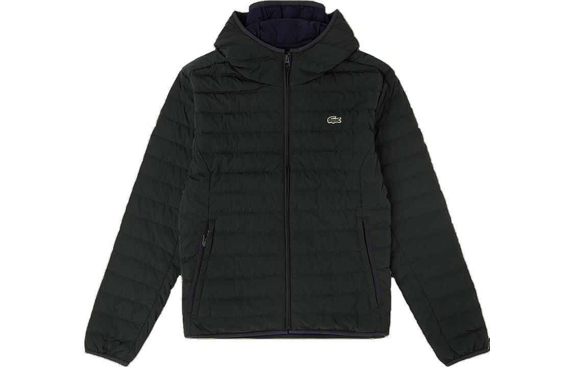 Purchase LACOSTE 轻便连帽羽绒夹克 - 纯色保暖 BH8522