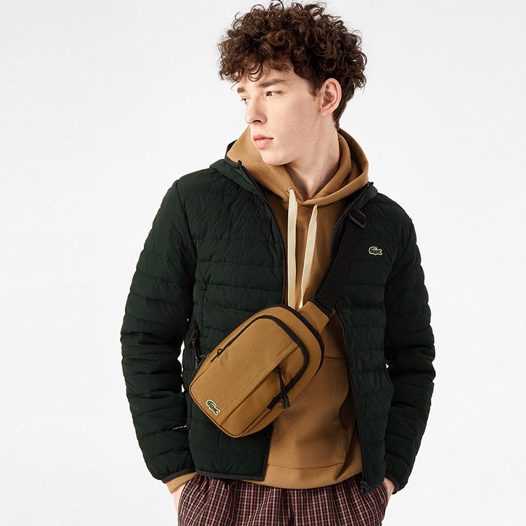 Details for LACOSTE 轻便连帽羽绒夹克 - 纯色保暖 BH8522