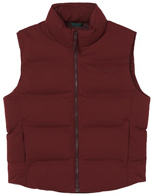 ラコステ 軽量保温スタンドカラーベスト BH4609 Details for ラコステ 軽量保温スタンドカラーベスト BH4609