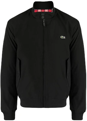 LACOSTE Logo Embroidered Cotton Bomber Jacket. BH0538 Order LACOSTE Logo Embroidered Cotton Bomber Jacket. BH0538