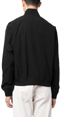 LACOSTE Logo Embroidered Cotton Bomber Jacket. BH0538 Shop LACOSTE Logo Embroidered Cotton Bomber Jacket. BH0538