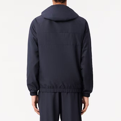 라코스테 로고 집업 후드 재킷, 다크 그레이. BH3466-RT3 Lookbook 라코스테 로고 집업 후드 재킷, 다크 그레이. BH3466-RT3