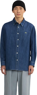 Camisa de Manga Larga LACOSTE CDZ/Azul CH6267/CDZ Shop Camisa de Manga Larga LACOSTE CDZ/Azul CH6267/CDZ