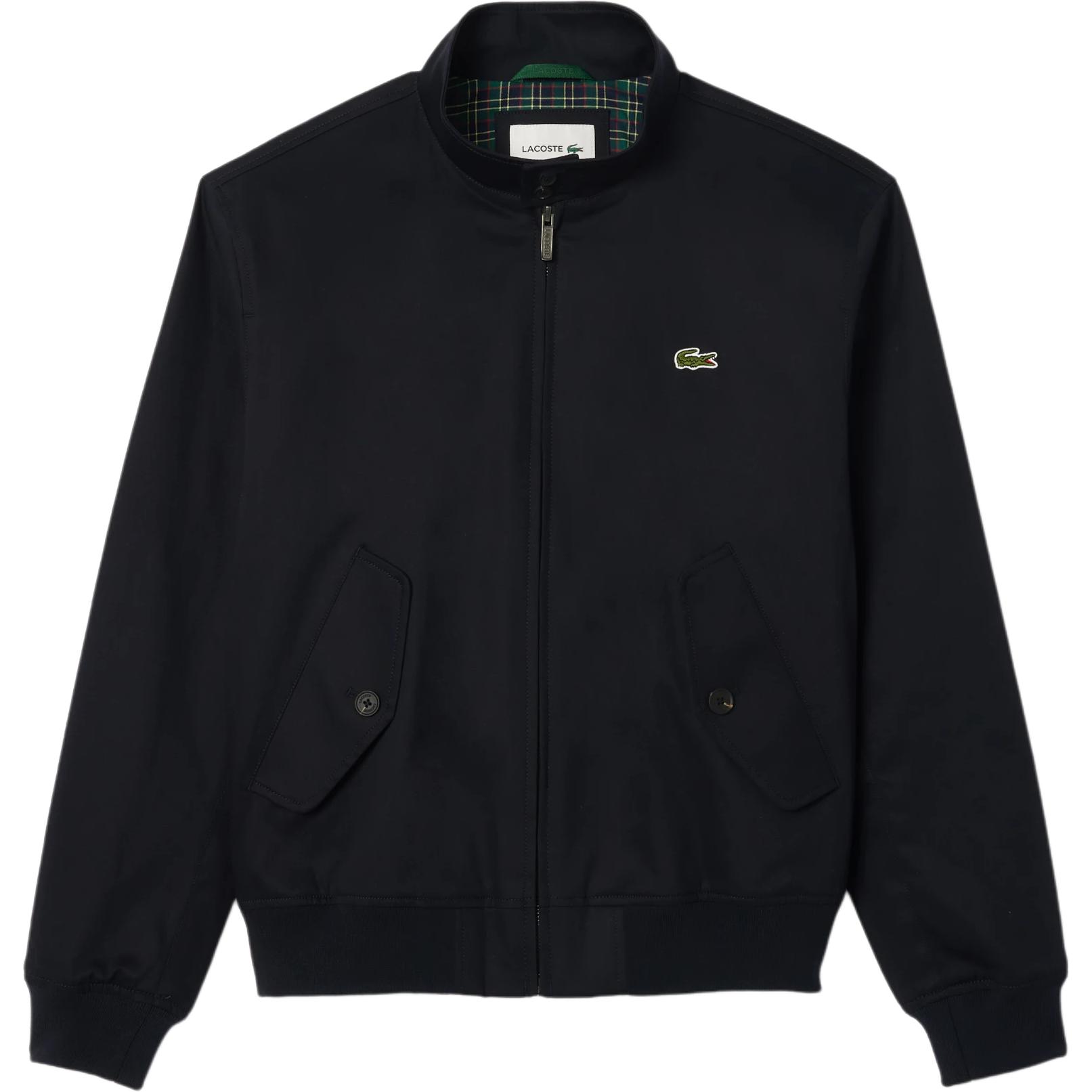 LACOSTE  Navy Blue Minimalist Zip Jacket Comfortable Casual Outerwear BH1172-HDE 圖 2