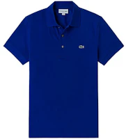 Order LACOSTE 寶石藍刺繡短袖休閒Polo衫 PH7937-BDM