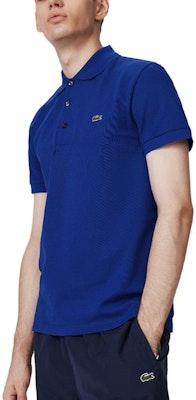 LACOSTE 寶石藍刺繡短袖休閒Polo衫 PH7937-BDM Shop LACOSTE 寶石藍刺繡短袖休閒Polo衫 PH7937-BDM