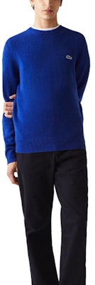 LACOSTE Suéter Cuello Redondo Animal Print Cashmere Puro - Azul Gemstone AH6807-BDM Lookbook LACOSTE Suéter Cuello Redondo Animal Print Cashmere Puro - Azul Gemstone AH6807-BDM