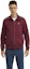 Sizing Lacoste Red Striped Zip-Up Long Sleeve Jacket SH1457-YUP