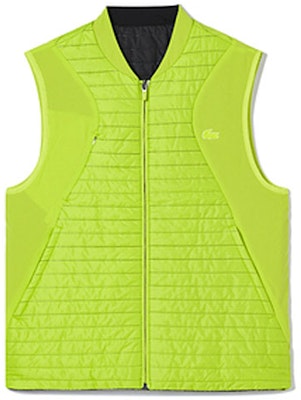 Lacoste Reversible Vest Yellow/Black - Warm Solid Color Design BH9266-137911 Shop Lacoste Reversible Vest Yellow/Black - Warm Solid Color Design BH9266-137911