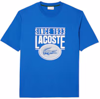 Lacoste Round Neck Logo Tee Shirt in Ladigue Blue (Limited Edition). TH7315-IXW Lacoste Round Neck Logo Tee Shirt in Ladigue Blue (Limited Edition). TH7315-IXW