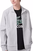 Lookbook LACOSTE Silver Grey Zip-Up Sweatshirt SS23 Collection. SH2702-CCA