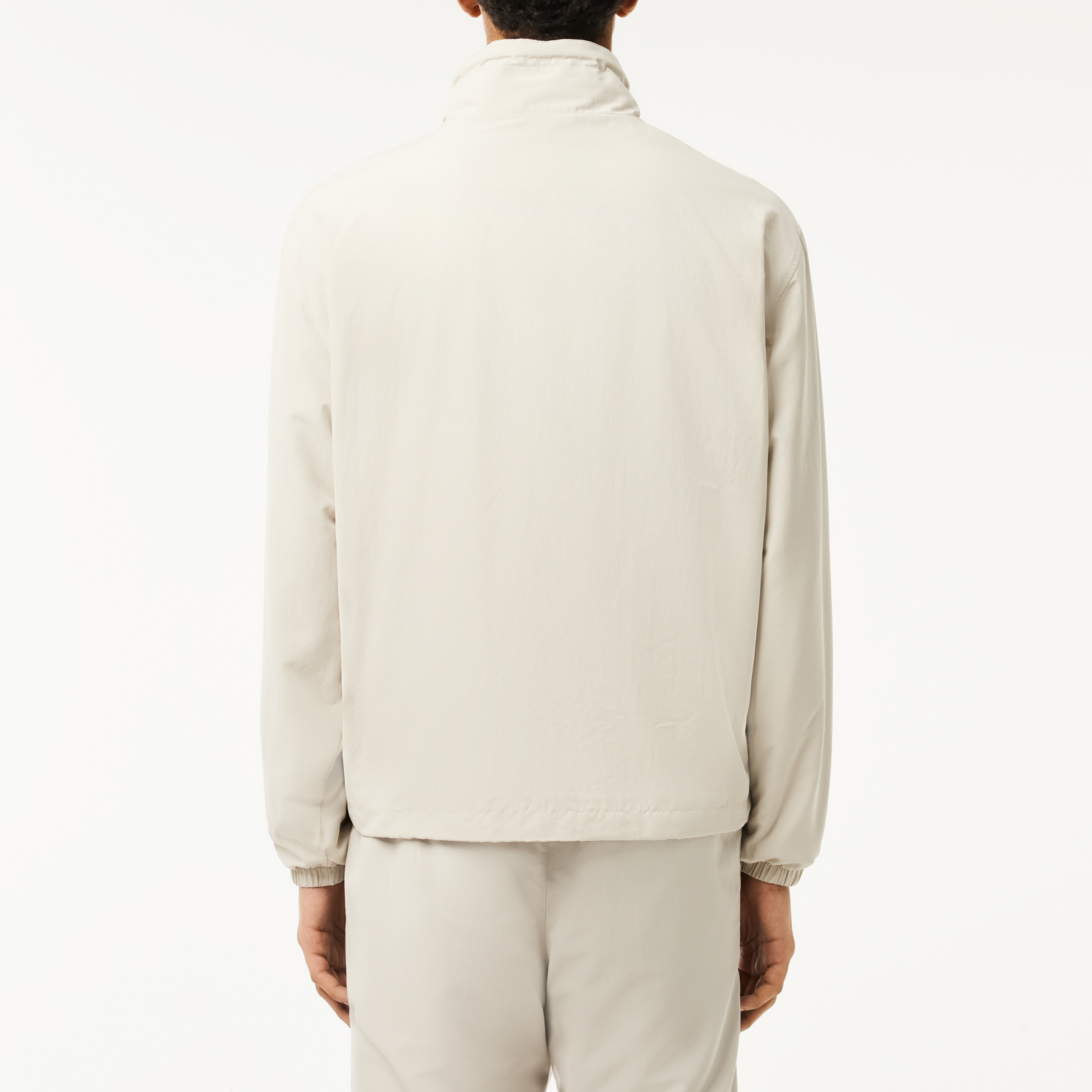 Purchase ラコステ シンプルソリッドカラー フーディージップジャケット ライトグレー BH6291-BUQ